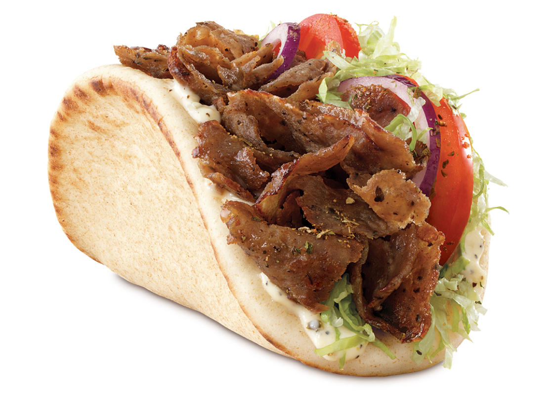Order Gyros Entree Double food online from Salam restaurant store, Chicago on bringmethat.com