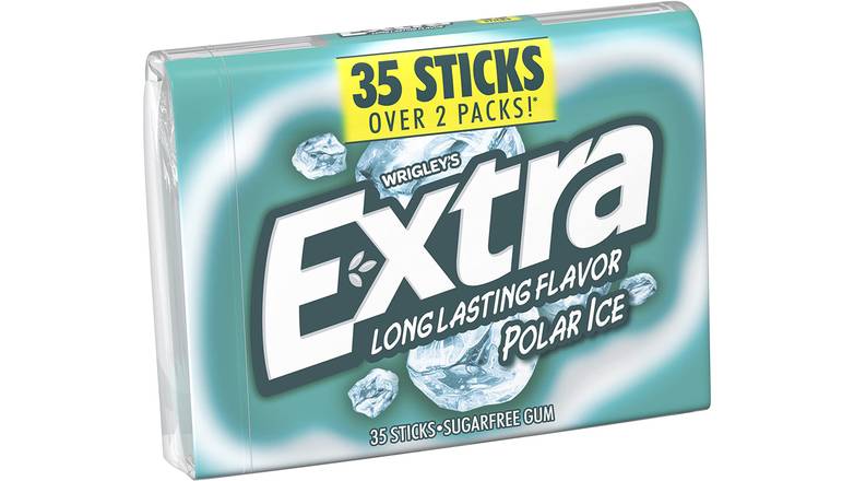 Order Extra Polar Ice Sugarfree Gum - 35 Ct food online from Shell Rock Spring store, Bel Air on bringmethat.com
