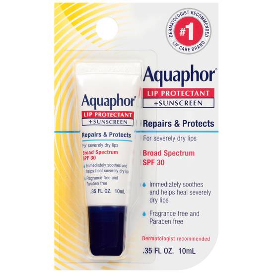 Order Aquaphor Lip Repair & Protect (0.35 oz) food online from Rite Aid store, BETHEL PARK on bringmethat.com