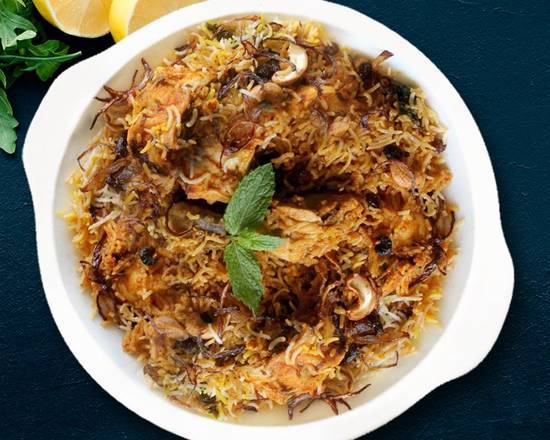Order Hyderabadi Chicken Biryani  (HCB) food online from Punjabi Cafe Express store, San Francisco on bringmethat.com