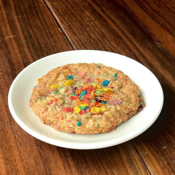 Order Fruity Pebble Marshmallow Cookie food online from Dooby's store, Baltimore on bringmethat.com