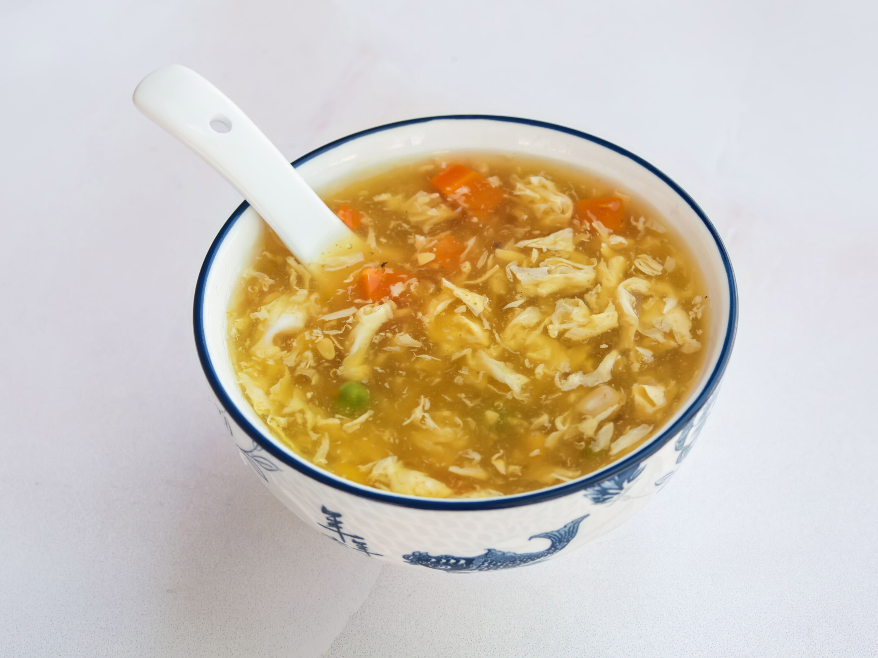 Order S1. Egg Drop Soup (32 oz) food online from Rice Garden store, Scottsdale on bringmethat.com