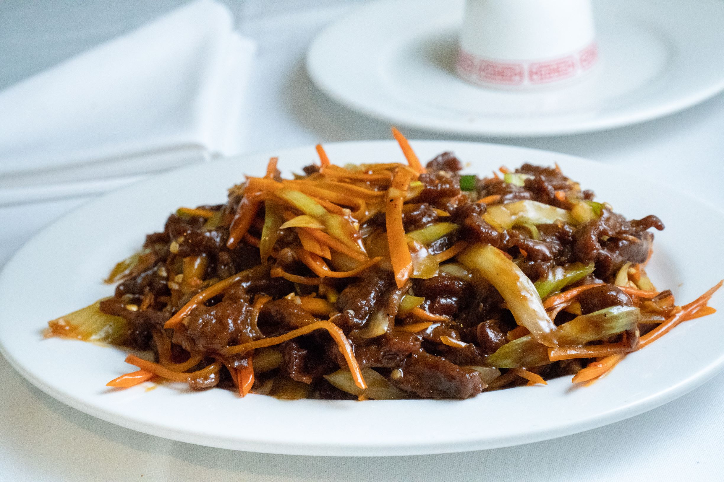 Order 43. Szechwan Beef food online from SzeChwan Inn Chinese Restaurant store, Canoga Park on bringmethat.com