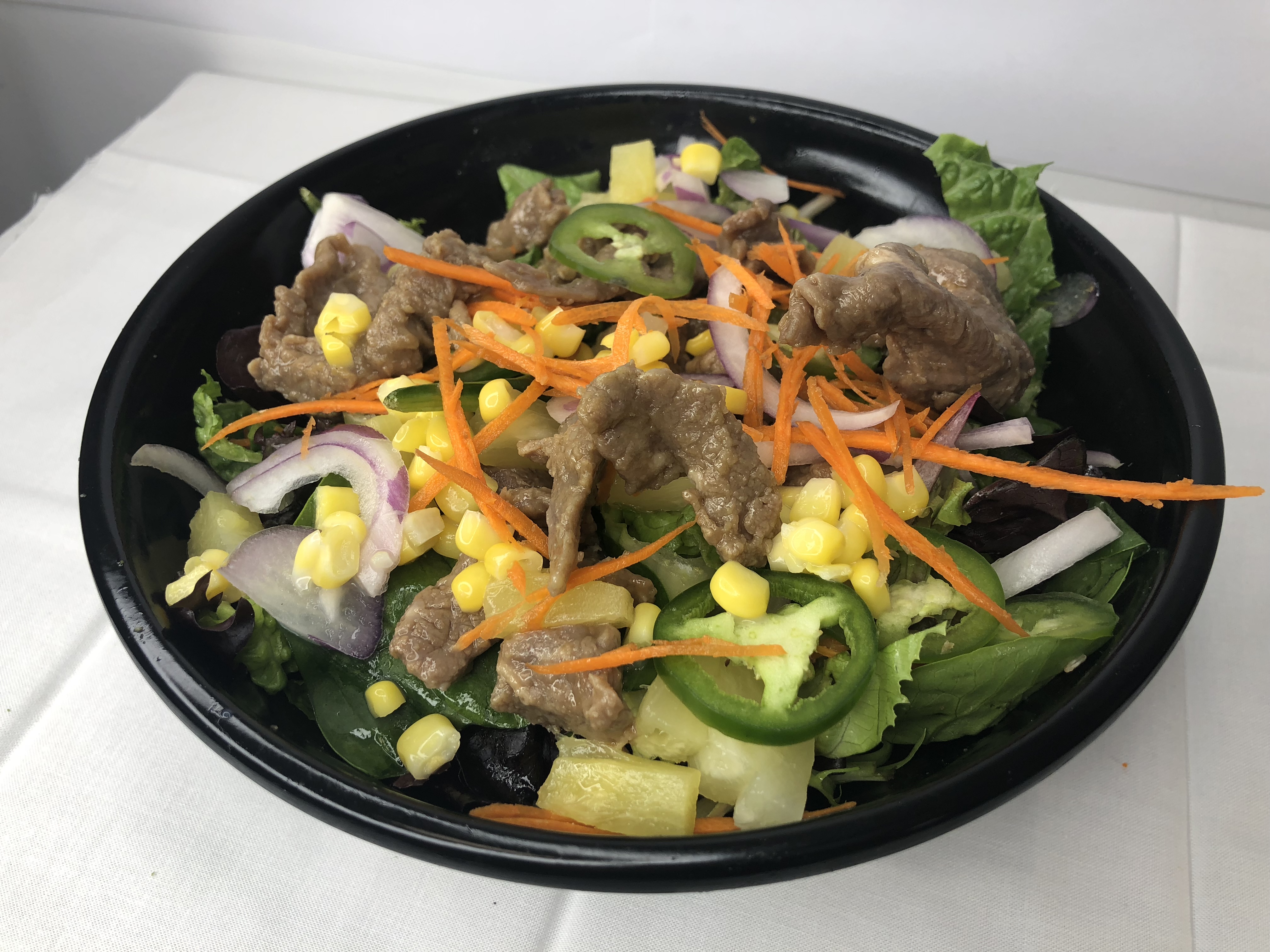 Order 23. Beef Salad Bowl food online from A Little More store, Columbia on bringmethat.com