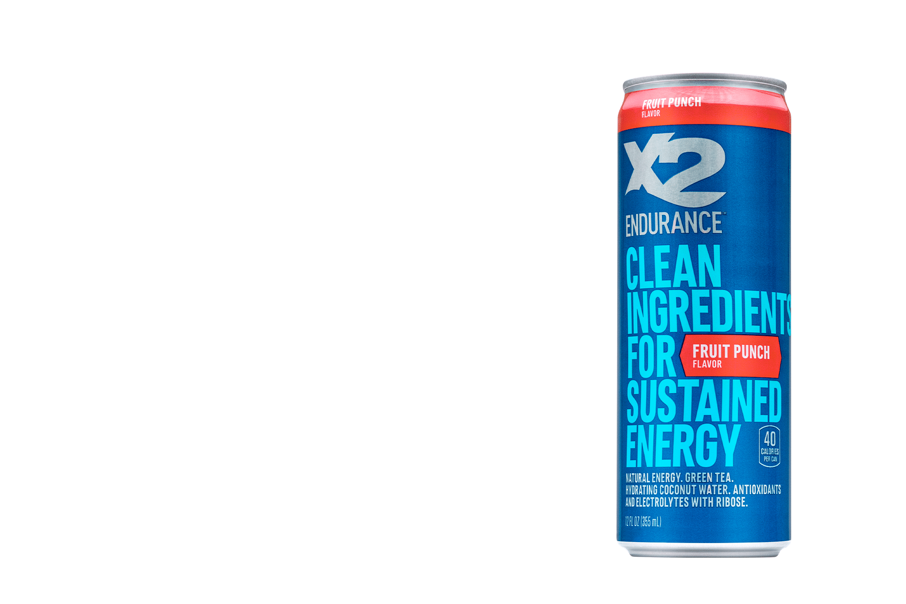 Order X2 ENDURANCE™ Clean Energy Drink - Fruit Punch food online from SUBWAY® store, Arcadia on bringmethat.com