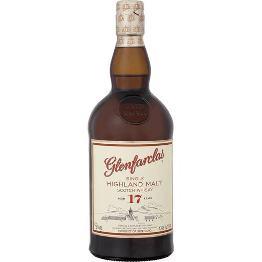 Order Glenfarclas 17 Year Old Scotch (750 ML) 12510 food online from Bevmo! store, Escondido on bringmethat.com