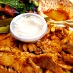 Order Spicy Fish Platter food online from Manakeesh Cafe Bakery store, Philadelphia on bringmethat.com