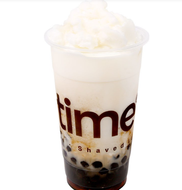 Order 1. Frosty Milk with Honey Boba food online from Boba Time store, Los Angeles on bringmethat.com