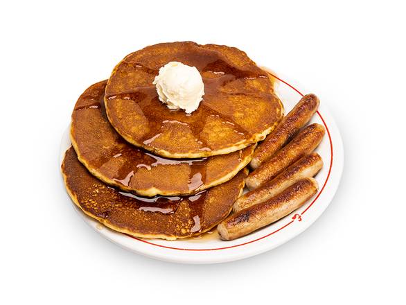 Order Three Pancake Stack food online from Frisch Big Boy store, West Chester on bringmethat.com