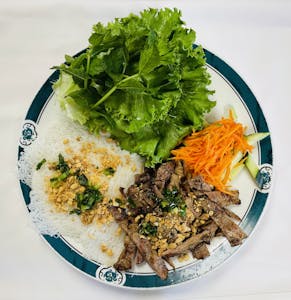 Order 51. Vietnamese Special Thin Vermicelli & Vegetable Platter food online from Lido Restaurant store, Oklahoma City on bringmethat.com