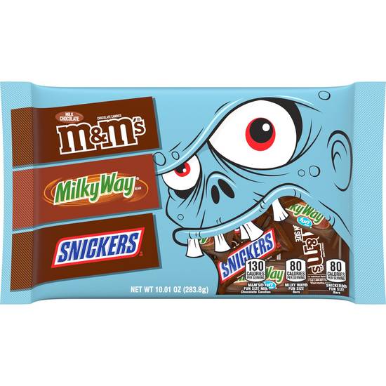 Order SNICKERS, M&M'S Milk Chocolate & MILKY WAY Chocolate Bars Halloween Candy Assortment, 10.01 OZ food online from CVS store, CERRITOS on bringmethat.com