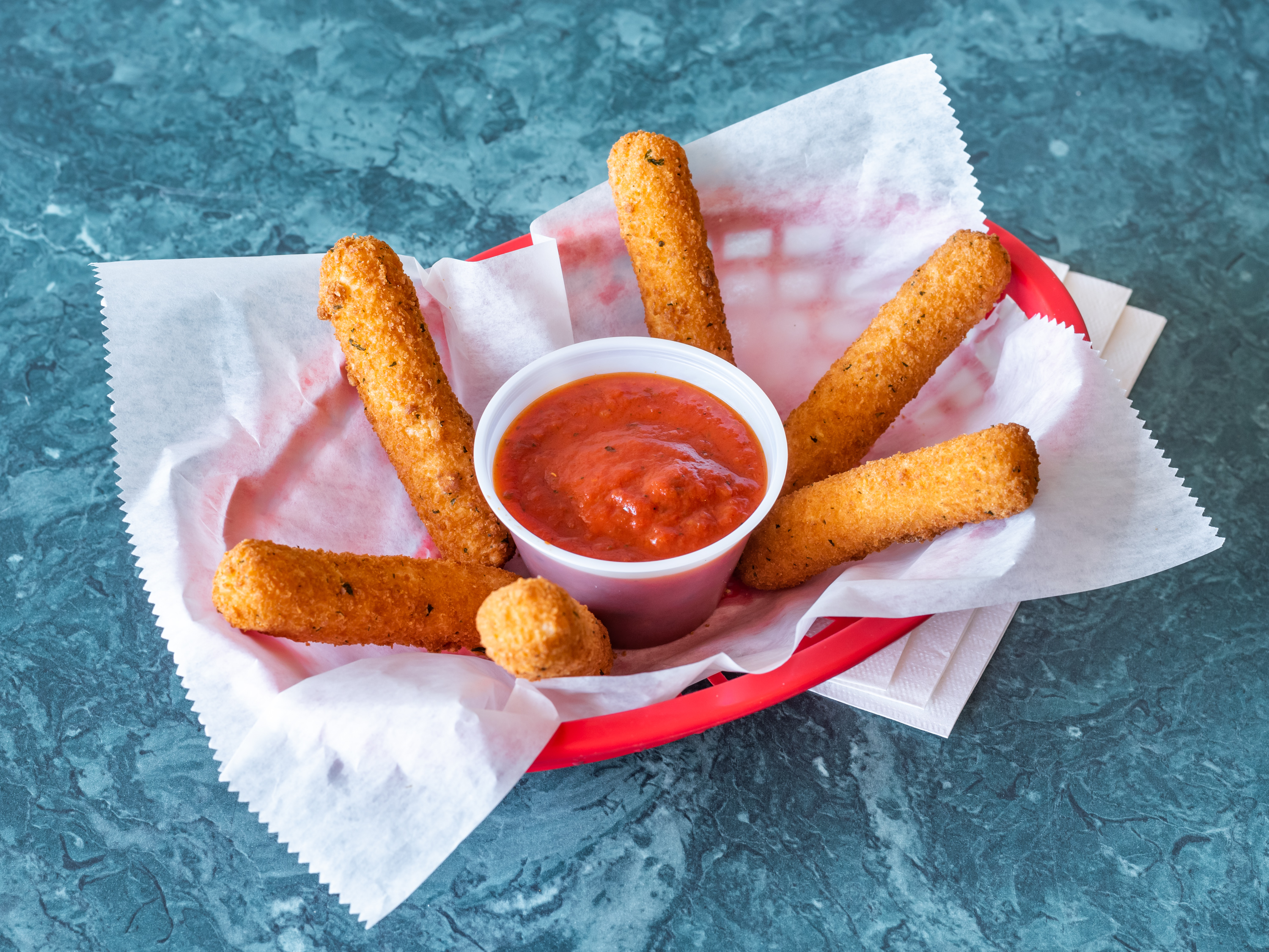 Order Mozzarella Sticks food online from Guidos Pizza store, Eatontown on bringmethat.com