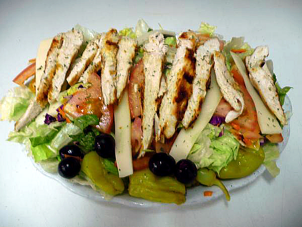 Order Grilled Chicken Salad food online from Corsis Restaurant & Banquet Hall store, Livonia on bringmethat.com