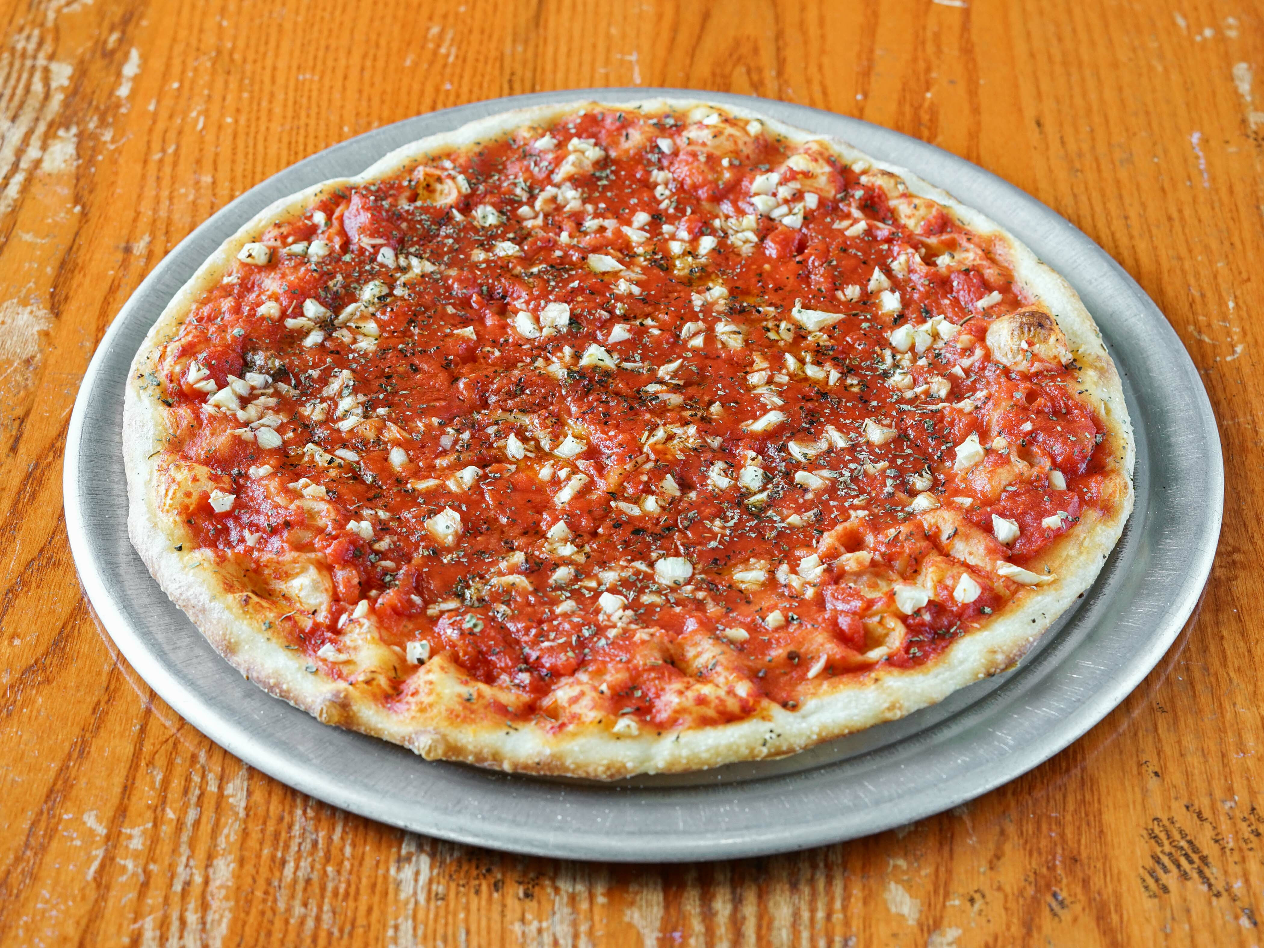 Order Italian Fresh Tomato Pizza With Cheese food online from Martellucci Pizzeria store, Bethlehem on bringmethat.com
