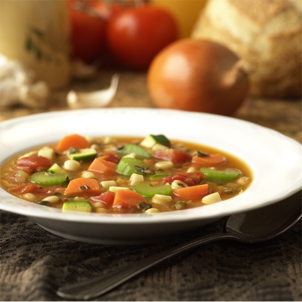 Order Minestrone Soup food online from Pizza haven store, New York on bringmethat.com