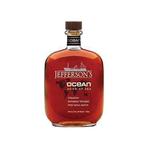 Order Jefferson's Ocean Bourbon (750 ML) 105685 food online from Bevmo! store, San Diego on bringmethat.com