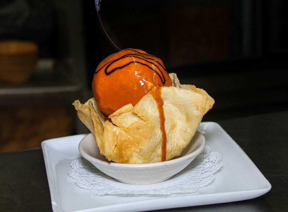 Order FRIED ICE CREAM food online from El Mariachi store, Rockville on bringmethat.com