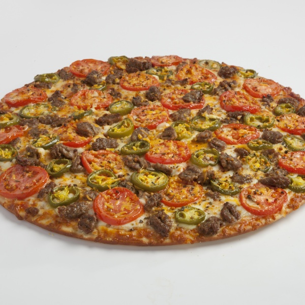 Order Mariachi Beef Pizza food online from Donatos Pizza store, Huntsville on bringmethat.com