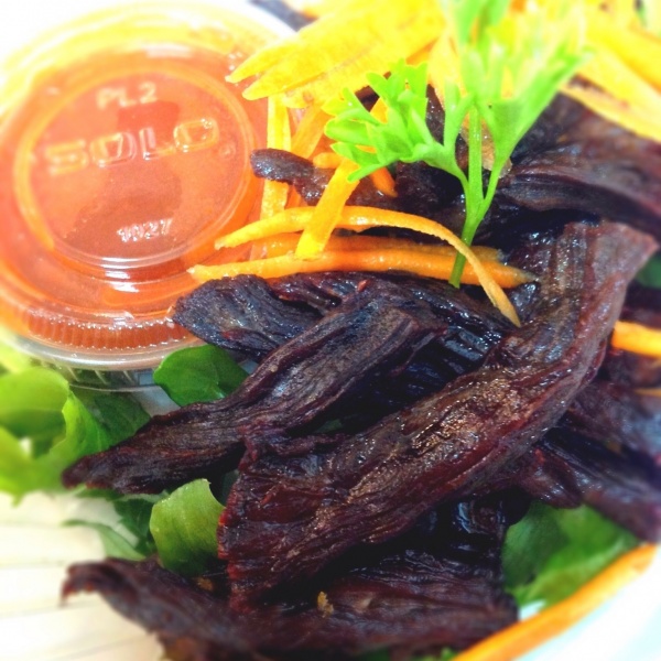 Order Thai Beef Jerky food online from Asian Thai Kitchen store, Miami on bringmethat.com