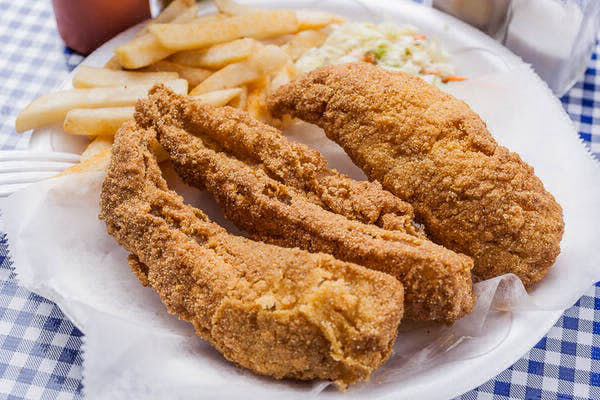 Order Perch Plate food online from Uncle Larry Restaurant store, Chattanooga on bringmethat.com