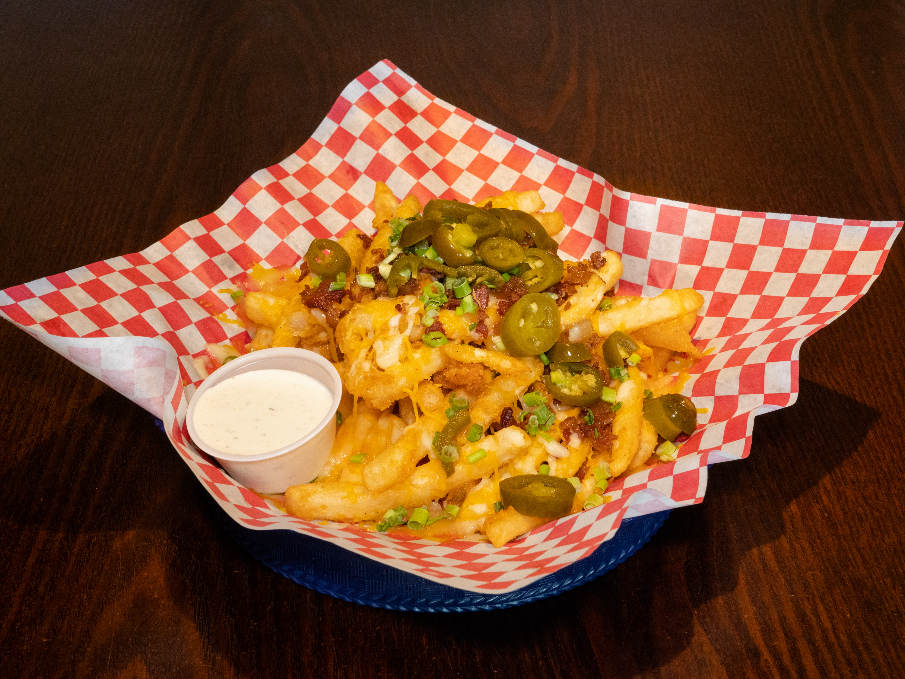 Order Bacon Cheese Fries food online from Sports City Cantina store, Dallas on bringmethat.com