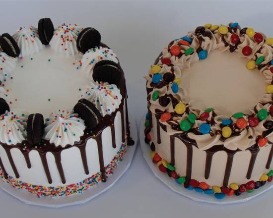 Order Dandy Candy & Sprinkles ‘n Cream Froyo Cakes food online from Sweet Cakes store, Brentwood on bringmethat.com