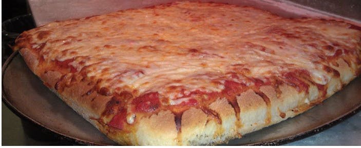 Order Sicilian Cheese Pizza - Pizza food online from Federico's Pizza Express store, Shrewsbury on bringmethat.com