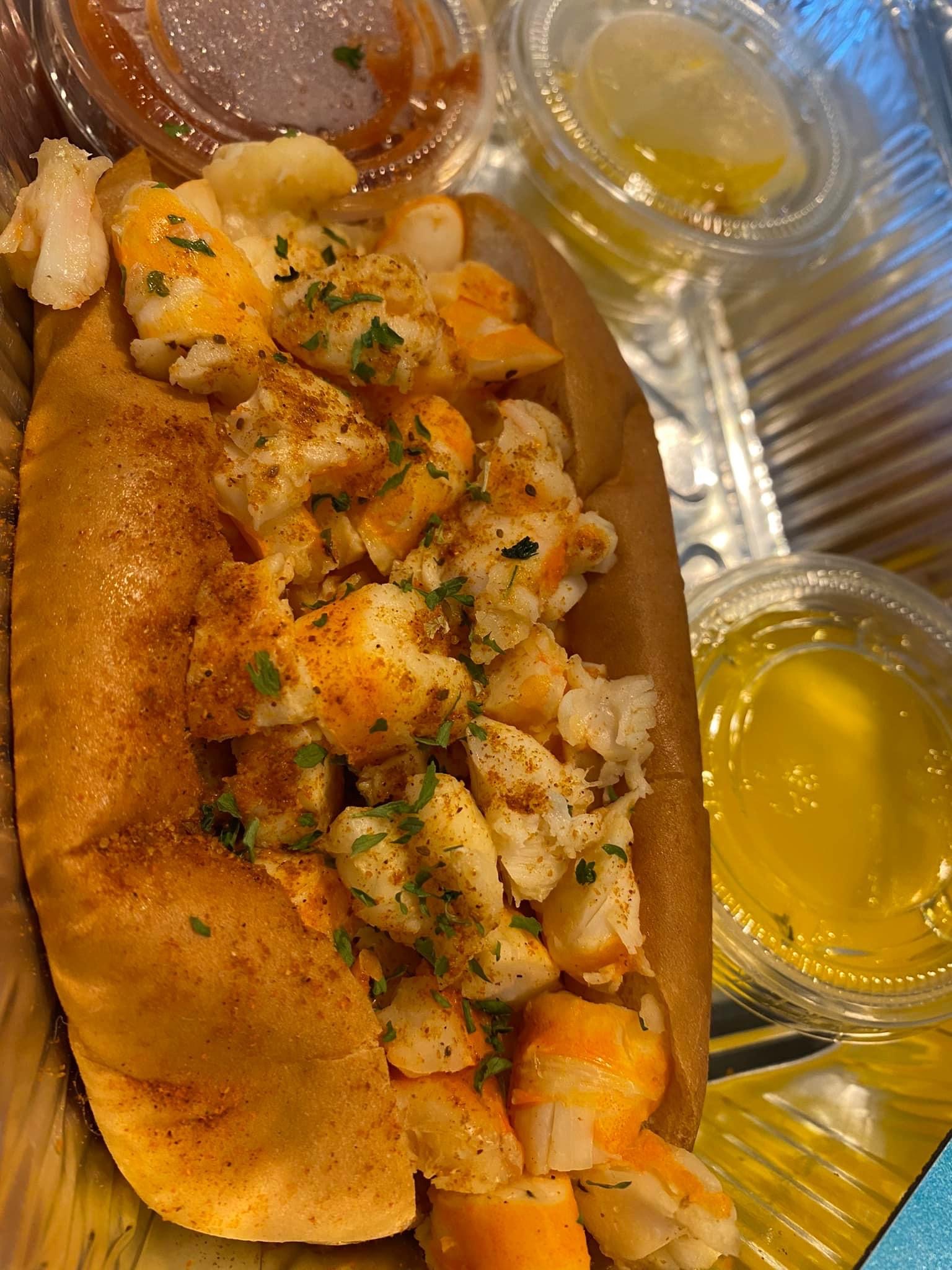 Order Shrimp Roll  food online from Pj Buckets store, Ventnor City on bringmethat.com