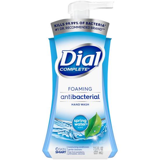Order Dial Complete Antibacterial Foaming Hand Wash, Spring Water, 7.5 OZ food online from CVS store, MANKATO on bringmethat.com