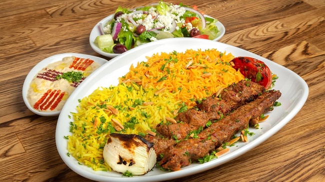 Order Kufta Kabob Entree food online from Crave Kabob store, Chicago on bringmethat.com