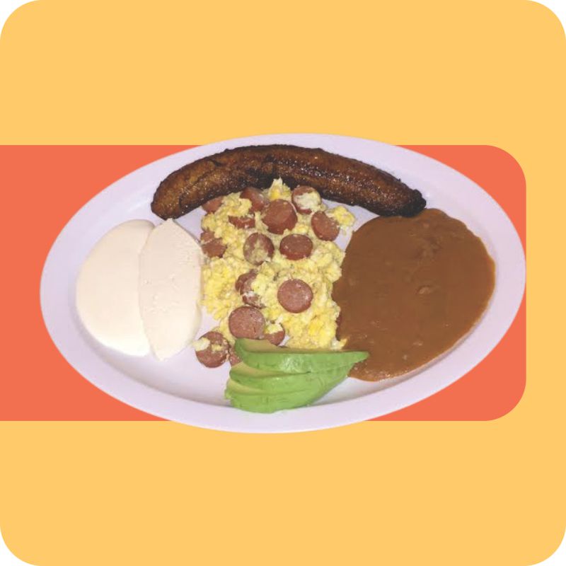 Order Huevo Con Salchicha Desayuno food online from El Tikal Restaurant store, Lynn on bringmethat.com