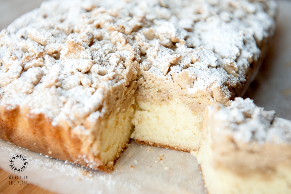 Order NY Crumb Cake food online from Brooklyn Burgers & Subs store, Los Angeles on bringmethat.com