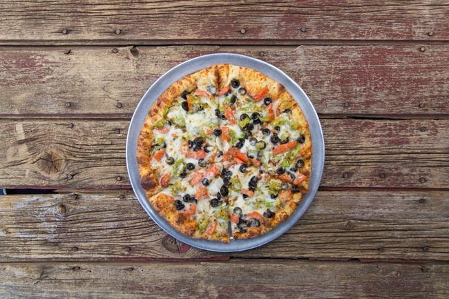 Order Vegetarian Style (12") food online from Venezia Pizza store, Tempe on bringmethat.com
