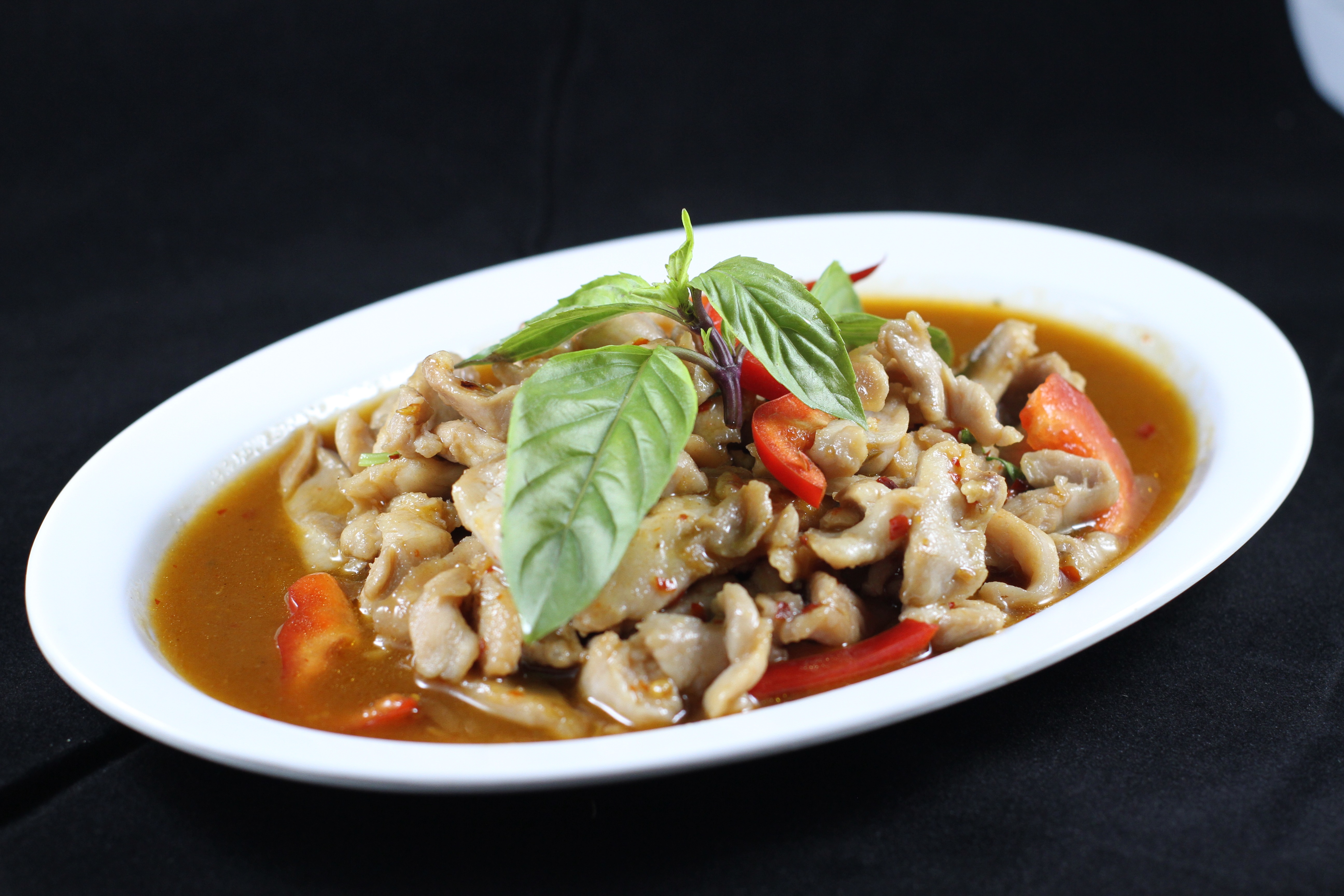 Order Phad Ka Pow food online from Nine Seafood Restaurant store, Cerritos on bringmethat.com