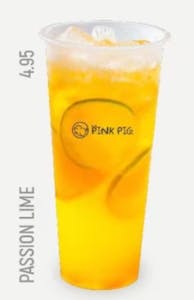 Order Passion Lime food online from Pink Pig Boba & Pizza store, Anaheim on bringmethat.com