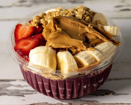 Order Peanut Butter Acai Bowl food online from Juice Island store, New York on bringmethat.com