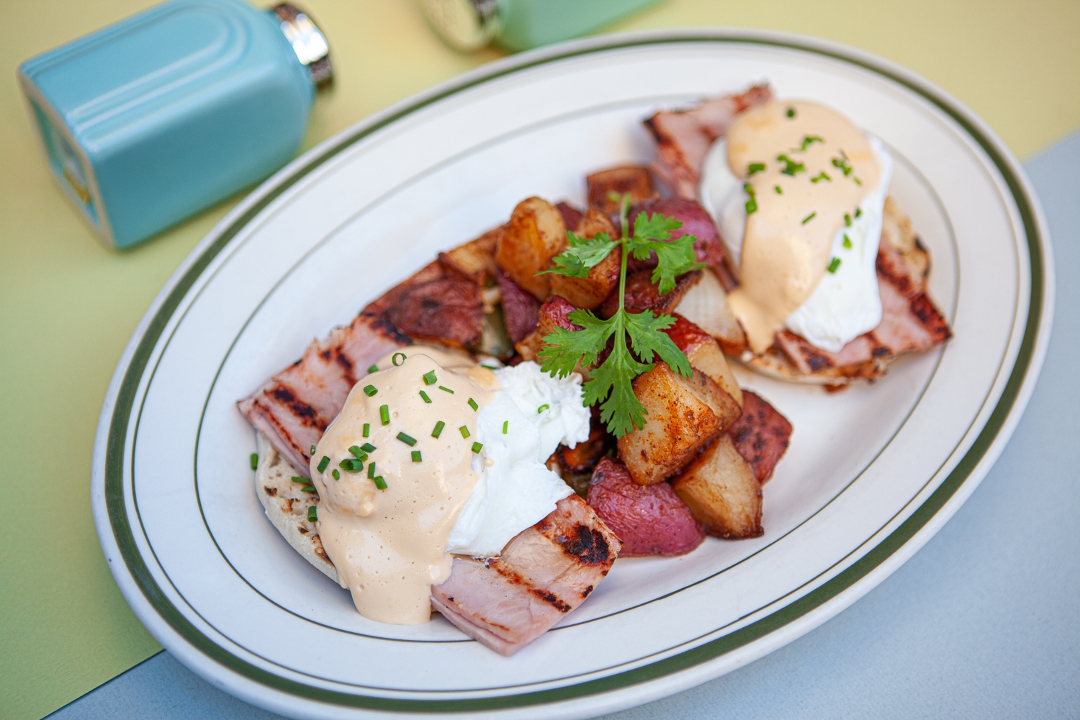Order Cuban Benedicts food online from Coppelia store, New York on bringmethat.com