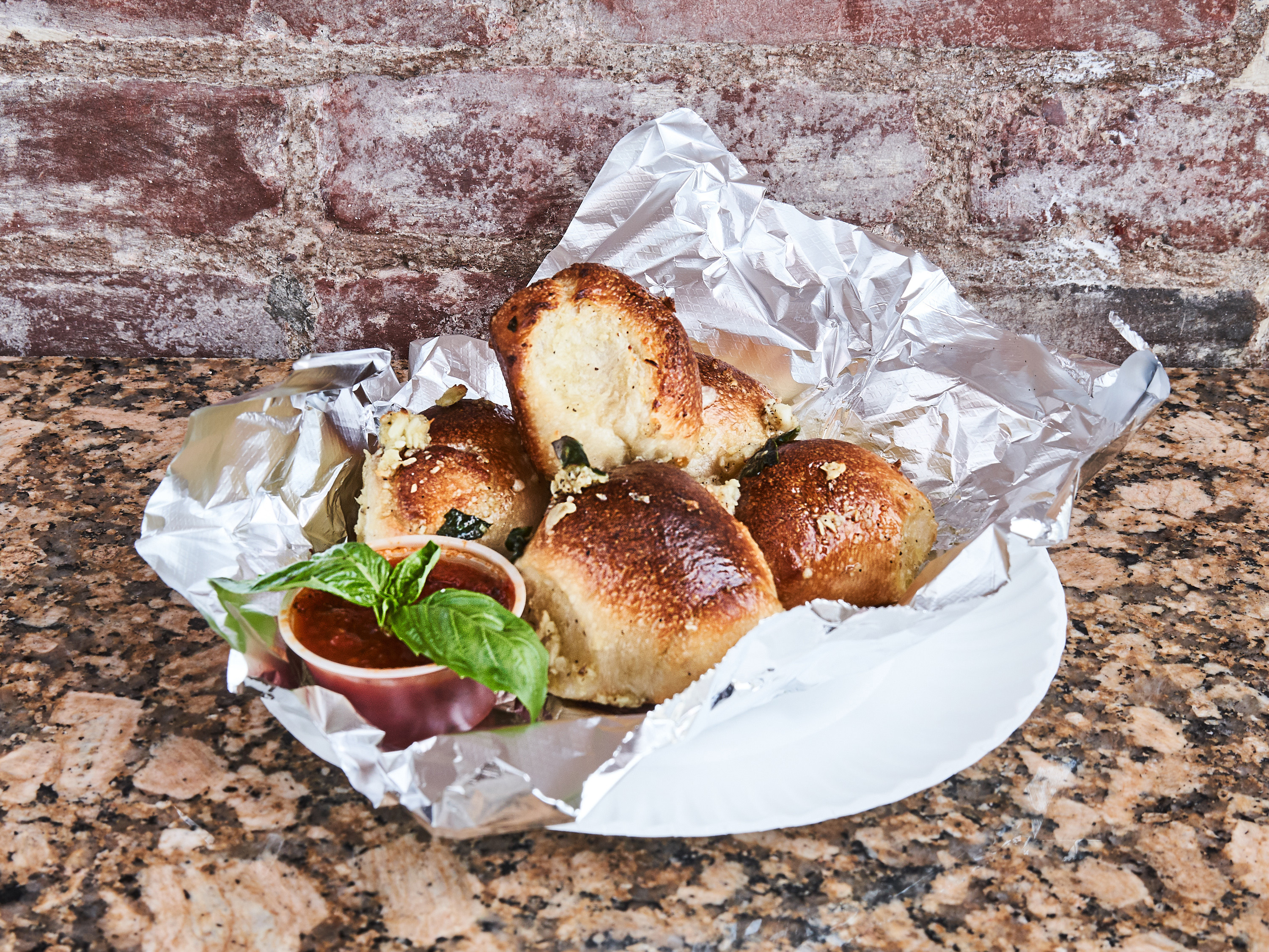 Order Garlic Knots food online from Village Square Pizza store, New York on bringmethat.com