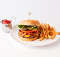 Order Bacon Cheddar Burger food online from Pappas Restaurant store, Crown Point on bringmethat.com