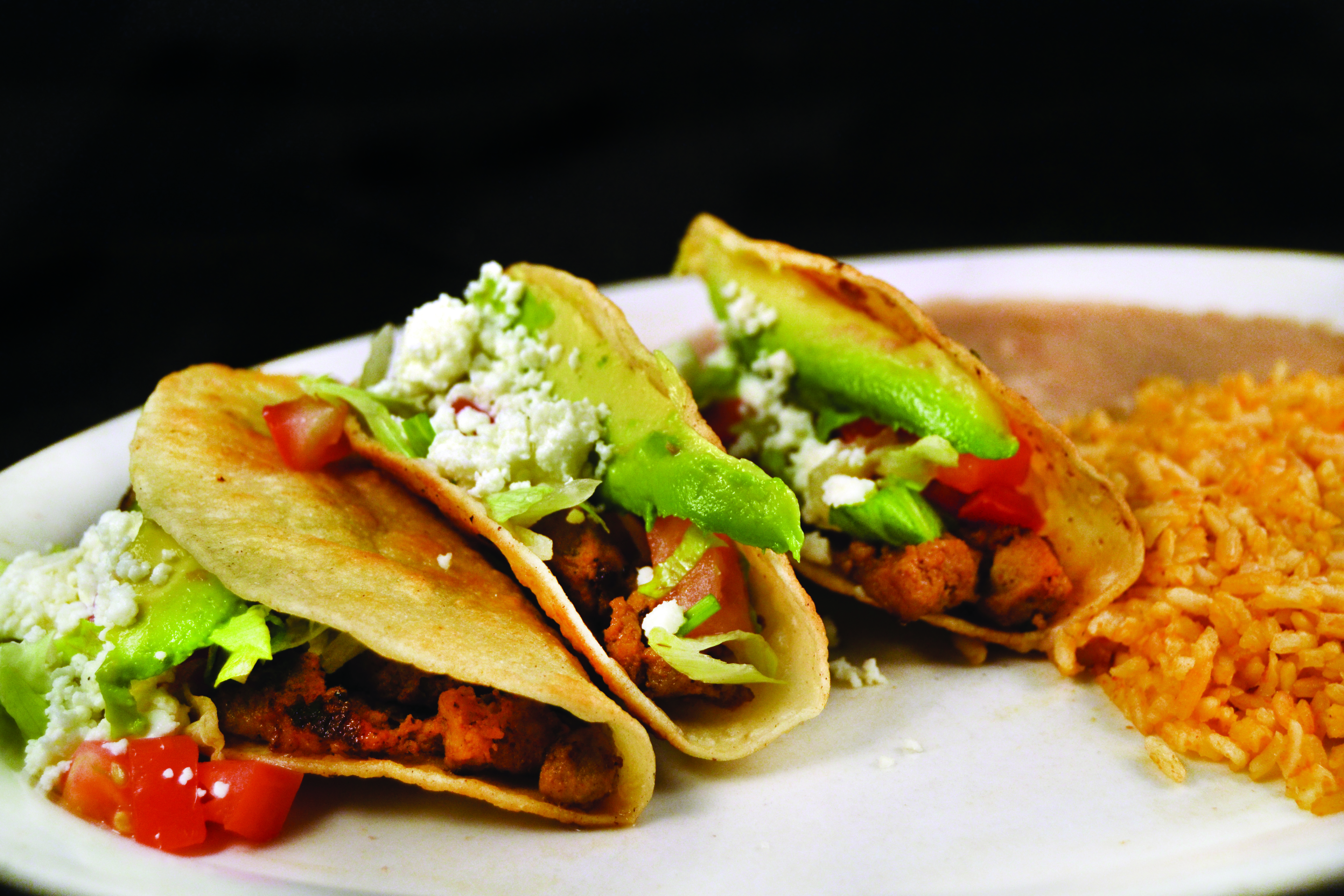 Order Tacos Plates X3 CRISPY food online from Mi Comal Mexican Restaurant store, Irving on bringmethat.com