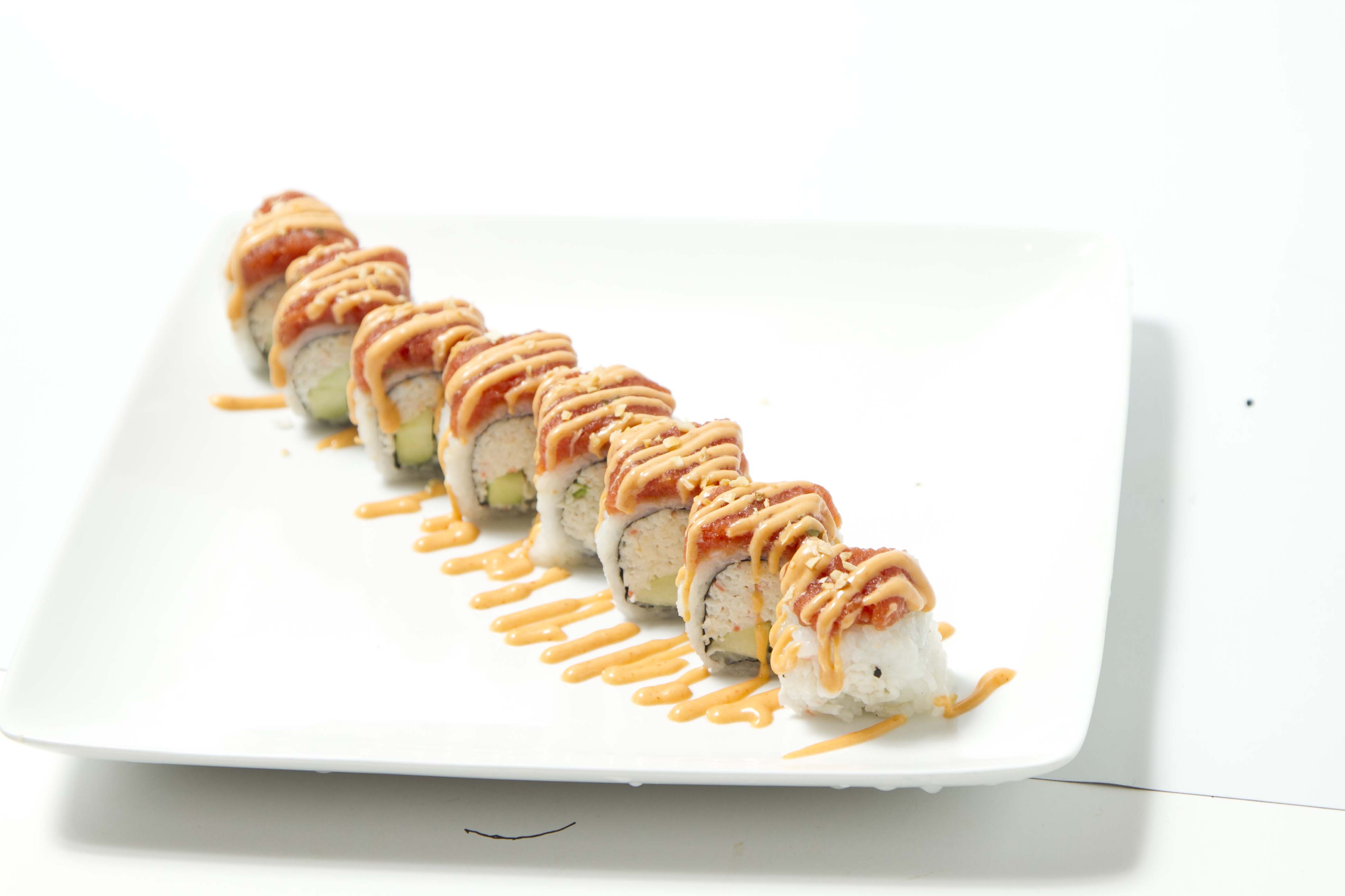 Order Red Dragon Roll food online from Black Sesame store, Irving on bringmethat.com