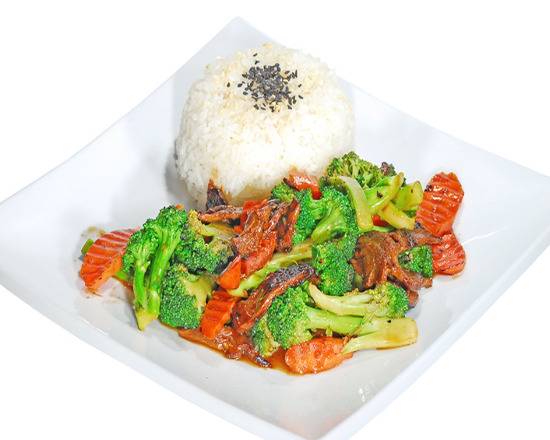 Order Delight Broccoli food online from Loving Hut store, Orange on bringmethat.com