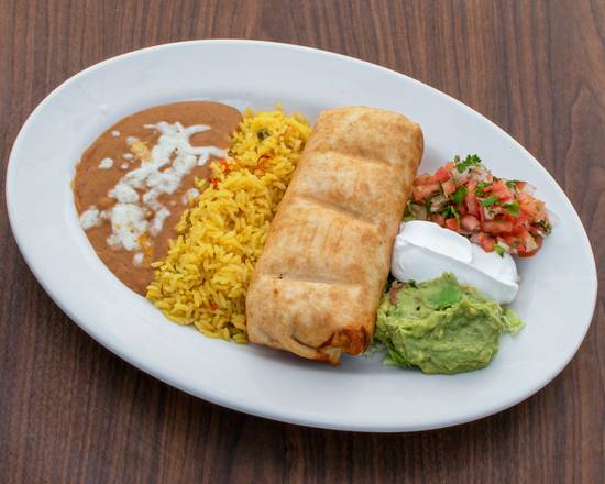 Order Seafood Chimichanga food online from Mexicali Cantina store, Hagerstown on bringmethat.com