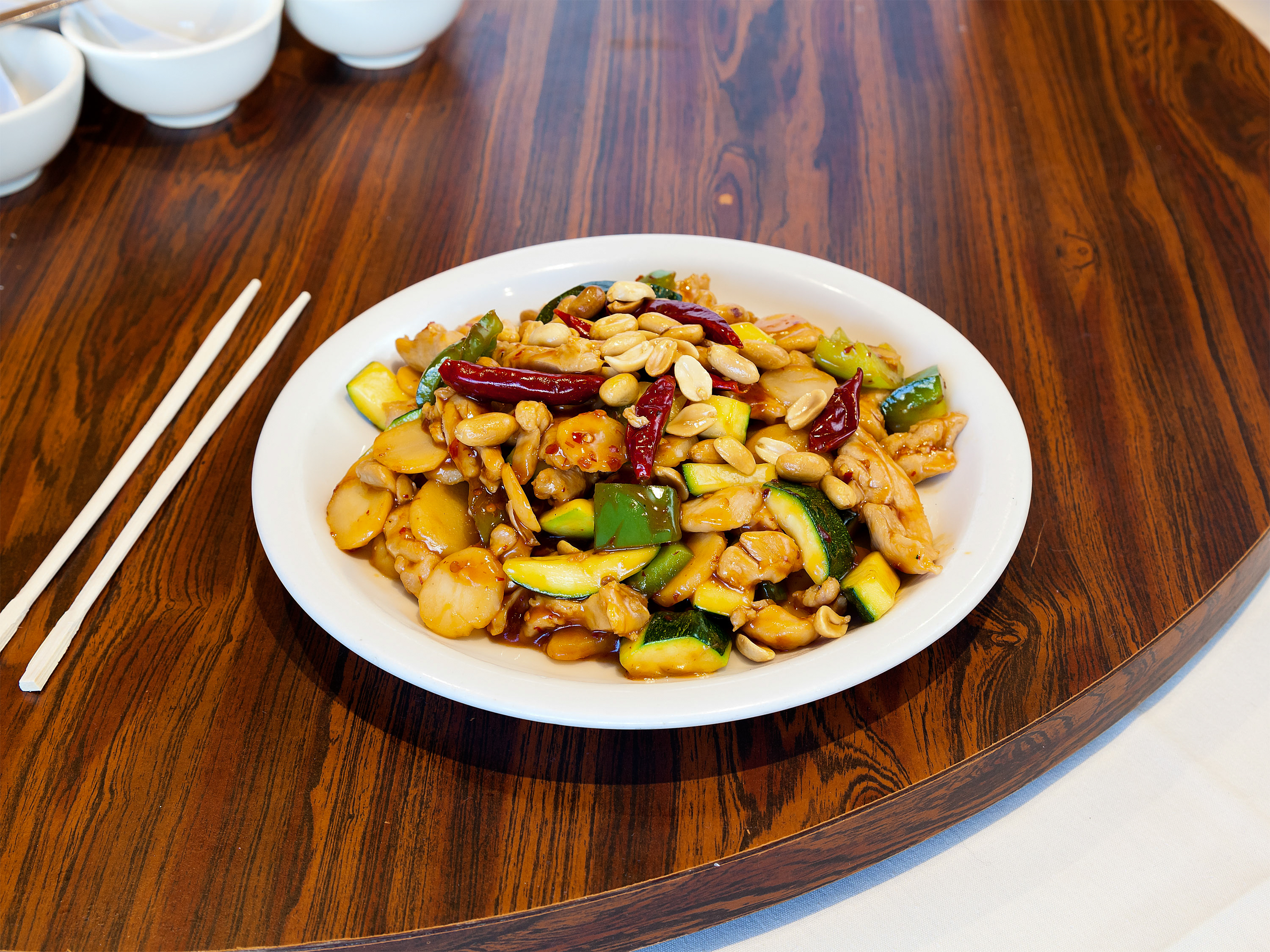 Order Vegetarian Kung Pao Chicken 素公几 food online from New Emmy's Restaurant store, San Francisco on bringmethat.com