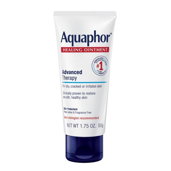 Order Aquaphor Advanced Therapy Healing Ointment, 1.75 OZ food online from CVS store, FRANKFORT on bringmethat.com
