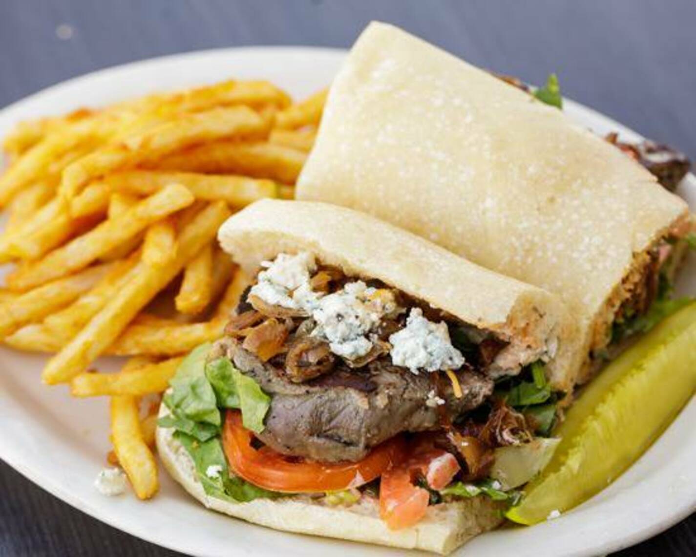 Order We Must Meat, I Ain’t Lion Filet Mignon Sandwich food online from Flancers store, Mesa on bringmethat.com