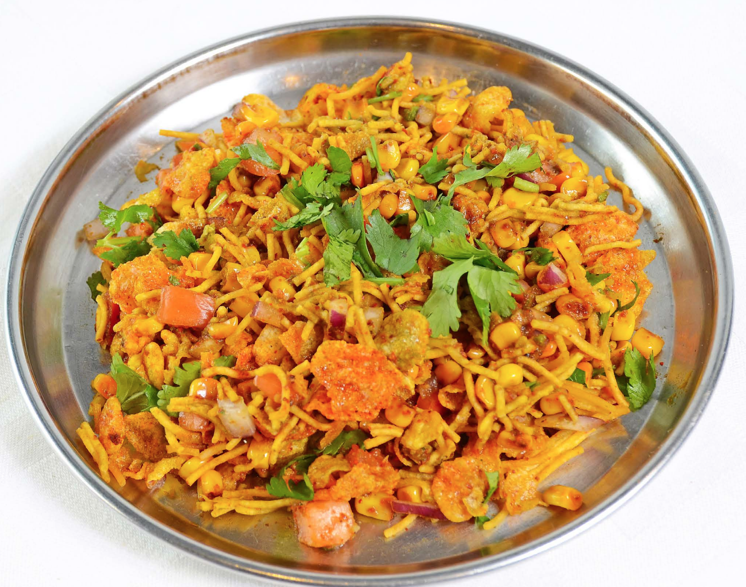 Order Spicy Corn Bhel food online from Shri Balaji Bhavan store, Houston on bringmethat.com