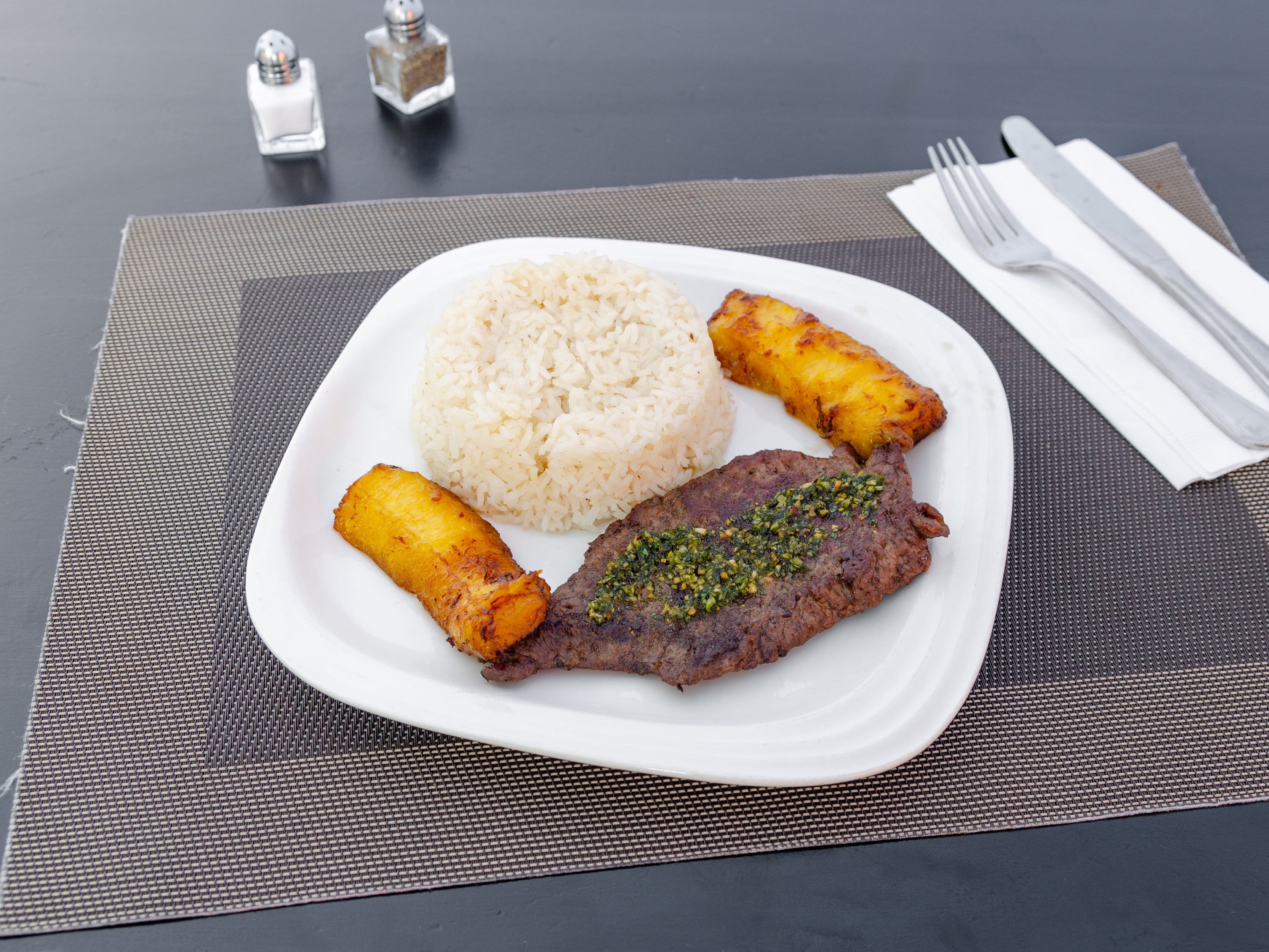 Order Churrasco ( Beef Shoulder Steak) food online from Sabor de cuba store, Astoria on bringmethat.com