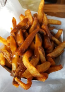 Order Hand Cut Fries food online from Wrigley Wings & Rings store, Chicago on bringmethat.com