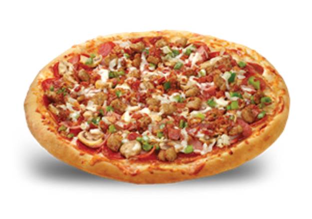 Order Supreme Pizza (Small) food online from Dolly's Pizza store, Commerce Charter Township on bringmethat.com